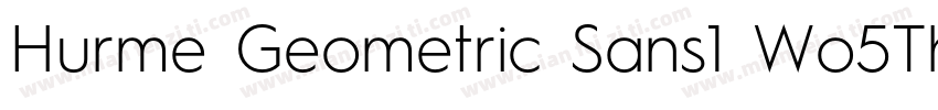 Hurme Geometric Sans1 Wo5Thobl字体转换